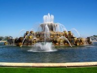 The Buckingham Fountain in Chcago, IL