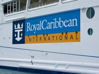 The logo of Royal Caribbean International