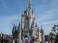 Cindarella's Castle in Disney World, Orlando, Florida