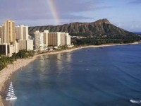 Waikiki Beach view, Hawaii