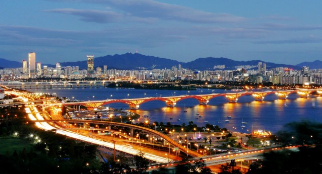 Seoul skyline