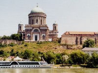 Cruise ship on the Danube river