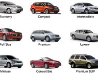 Different car types