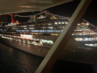 Carnival Destiny decks - night view