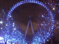 London Eye at night 