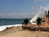 Puerto Vallarta beach in Mexico