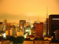 Sao Paulo by night Sao Paulo, Brazil - night view