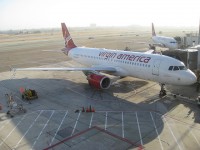 Virgin America Virgin America airplane