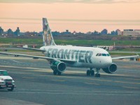 Frontier Airlines airplane
