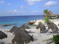 Caribbean beach scenary