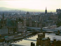 View over Edinburgh, Scotland