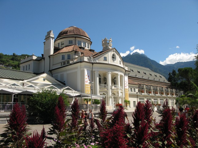 The Kurhaus in Merano, art Nouveau assembly building