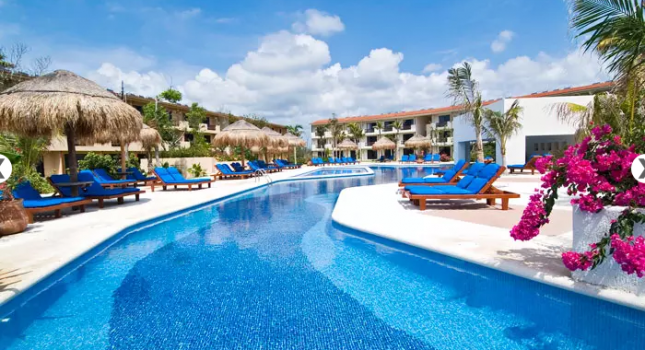 Pool view at Oasis Tulum Resort