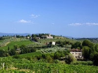 Landscape in Tuscany, Italy