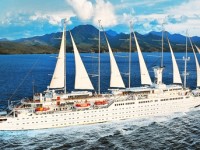 Wind Surf cruise ship by Windstar Cruise Lines