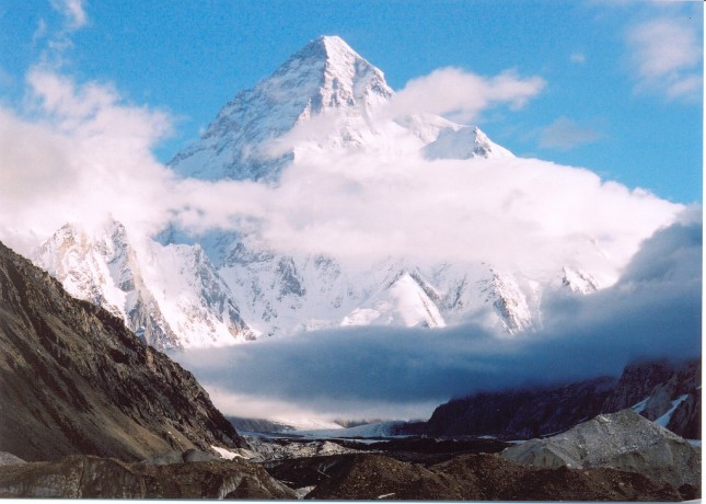 K2 peak in Pakistan