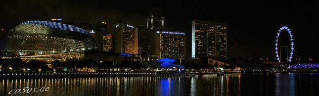 Singapore view by night