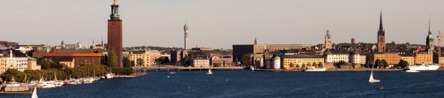 Stockholm skyline