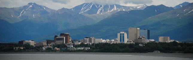 Anchorage skyline