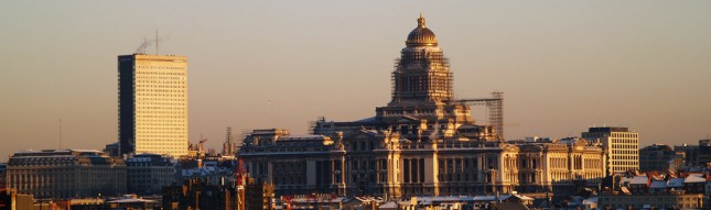 Brussels skyline