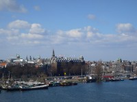 Amsterdam skyline