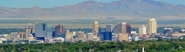 Salt Lake City view