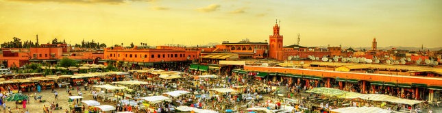 Marrakesh market