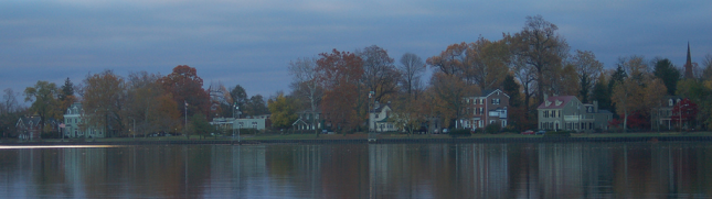 Burlington waterfront view