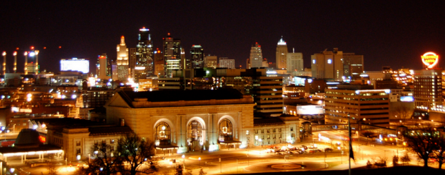 Kansas City by night Kansas City by night