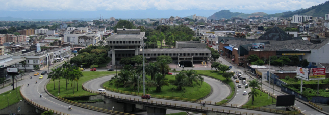 Pereira skyline, Columbia