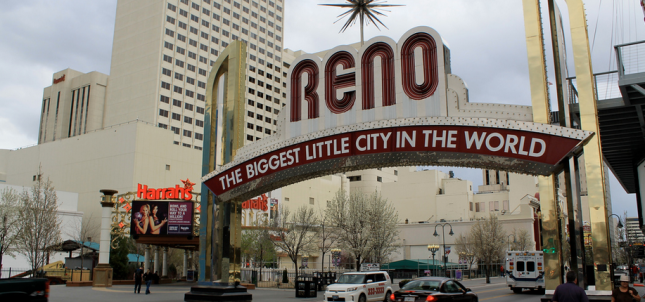 Reno city sign