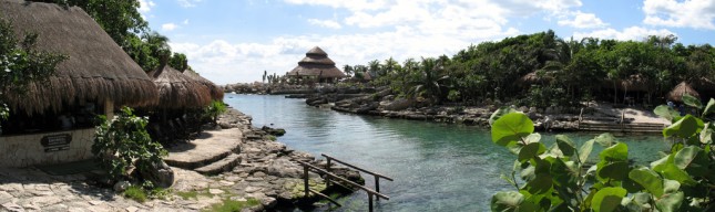 Xcaret laguna view, cancun