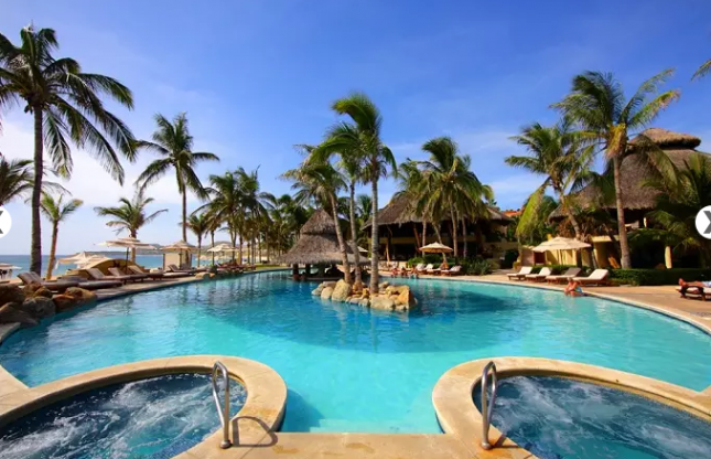 Pool view of Bel Air Resort