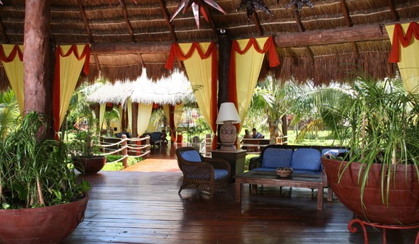 Main lobby of Akumal bay Resort