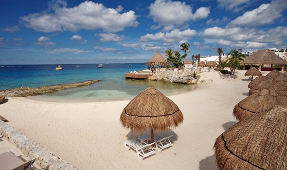 Beach view at Park Royal Cozumel