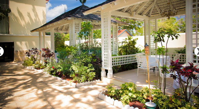 Garden view at Breezes Resort Bahamas