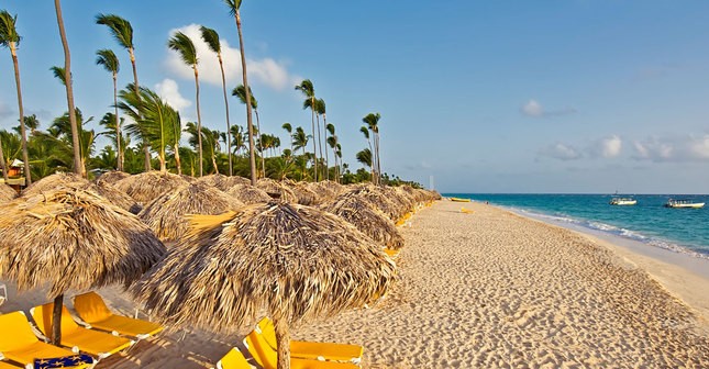 Beach view at Iberostar Dominicana Hotel