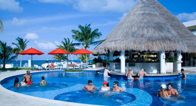 Pool at Temptation Resort Spa Cancun