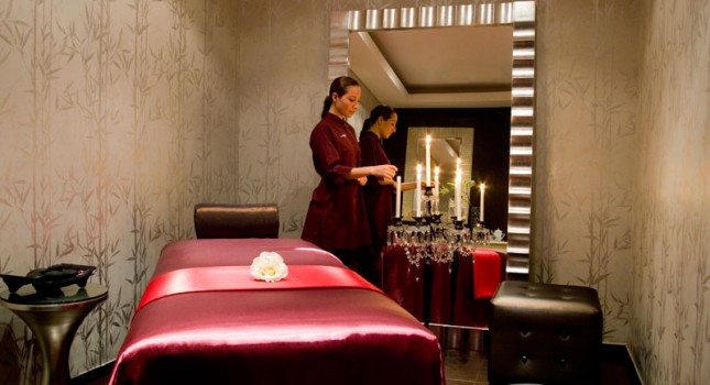 Spa treatment room at Temptation Resort Spa