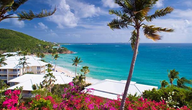 The beach at Frenchman's Reef and Morning Star