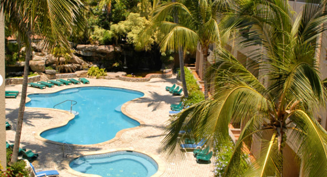 One of the pools at Hotel Playa Mazatlan