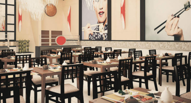 Japanese restaurant at Riu Palace Aruba