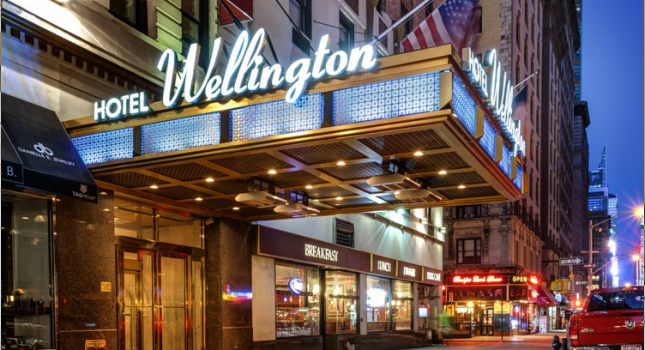 Wellington Hotel in New York City