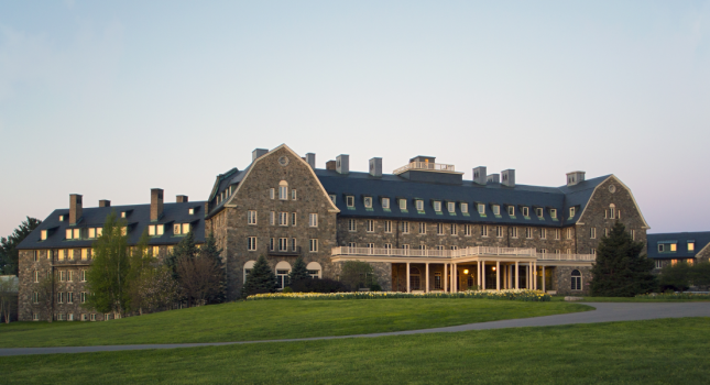 Main lodge at Skytop Lodge