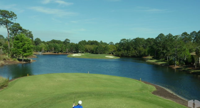 Golf course at Sandestine resort