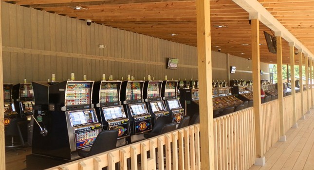 Slot machines at Mardi Gras Casino and Resort