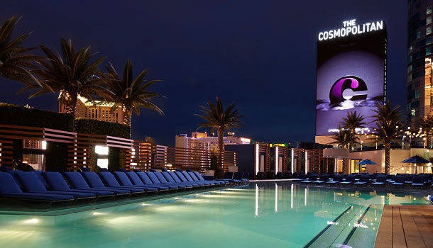 Pool view at The Cosmopolitan