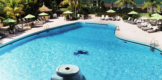 Pool at The Jamaica Pegasus Hotel