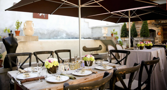 Rooftop terrace at Olive Boutique Hotel