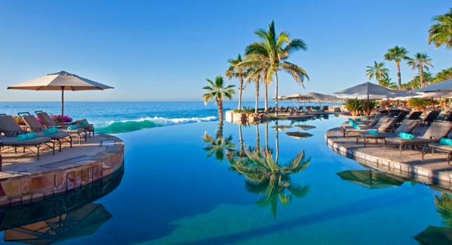 Pool view at Sheraton Haciende del Mar Resort